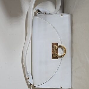 SALVATORE FERRAGAMO • Gancini Flap Shoulder Bag